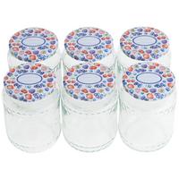 Befőttesüvegszett Basic - Konventionell, üveg/fém (29/19/14cm)