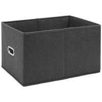 Aufbewahrungsbox Unit - L in Grau - Grau, Konventionell, Kunststoff/Textil (33/43,5/24.5cm) - Premium Living