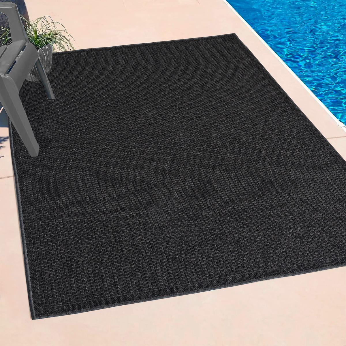 WEBTEPPICH TORONTO 16561 900-ANTHRACITE - Anthrazit, Basics, Textil (160/220cm) - Novel