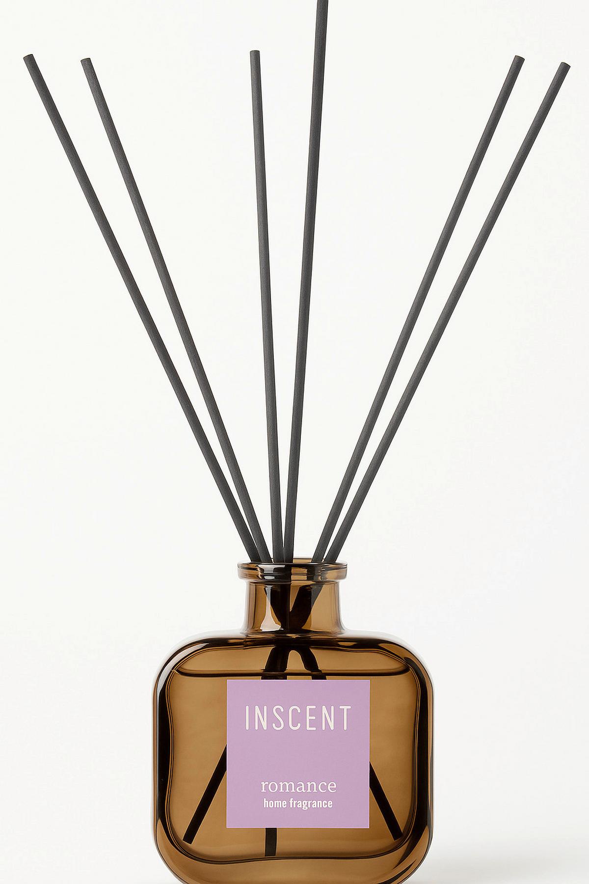 Raumduft Romance Rosa ca. 200l - Violett, Konventionell, Glas (200ml) - Inscent