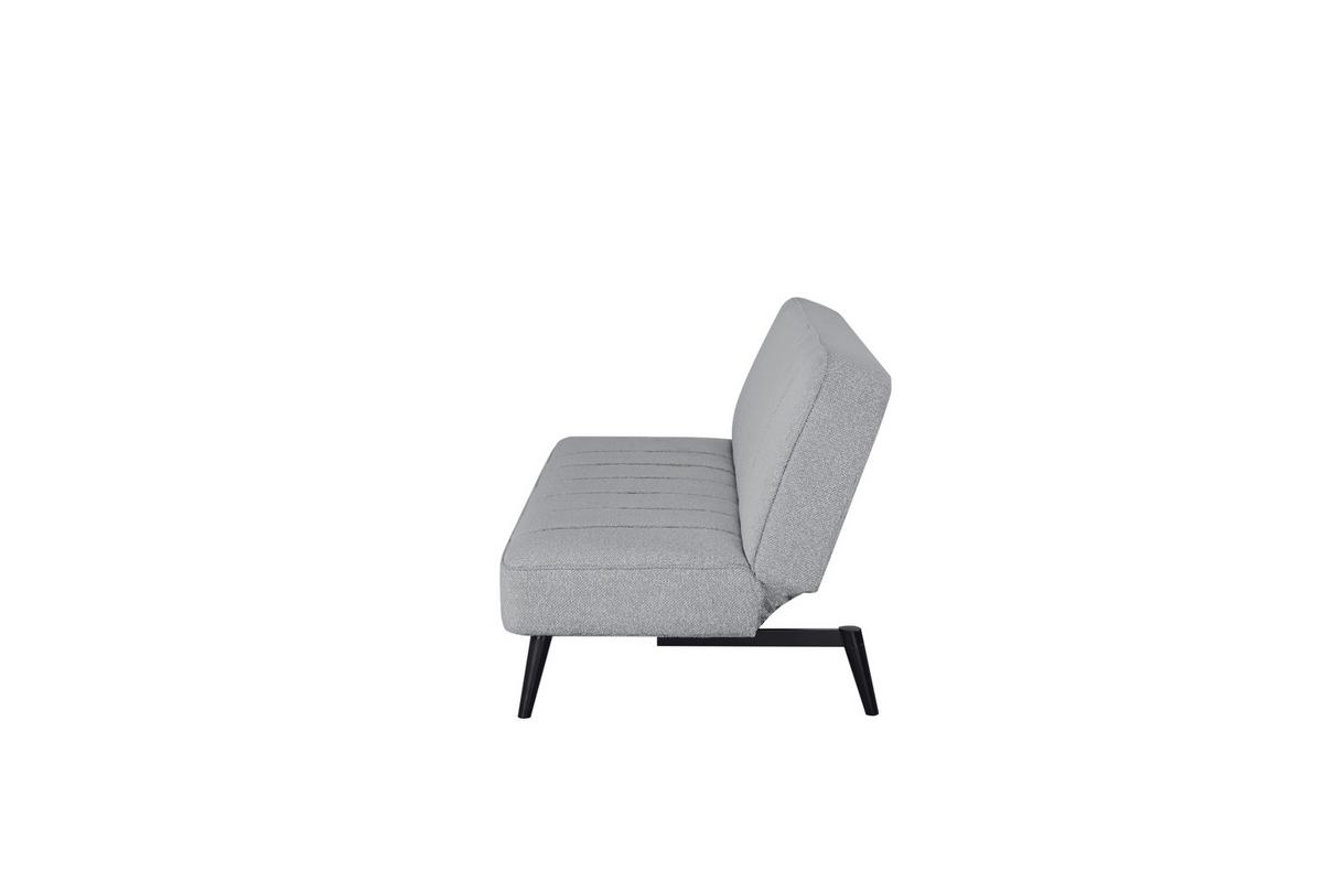 Zofa Lino, Posteljna Funkcija, Siva - siva/črna, Design, tekstil/les (192/82/90cm) - Livetastic