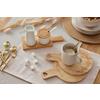 SOCKER- OCH MJÖLKSET EMILIA - vit/naturfärgad, Modern, keramik/naturmaterial - Zandiara