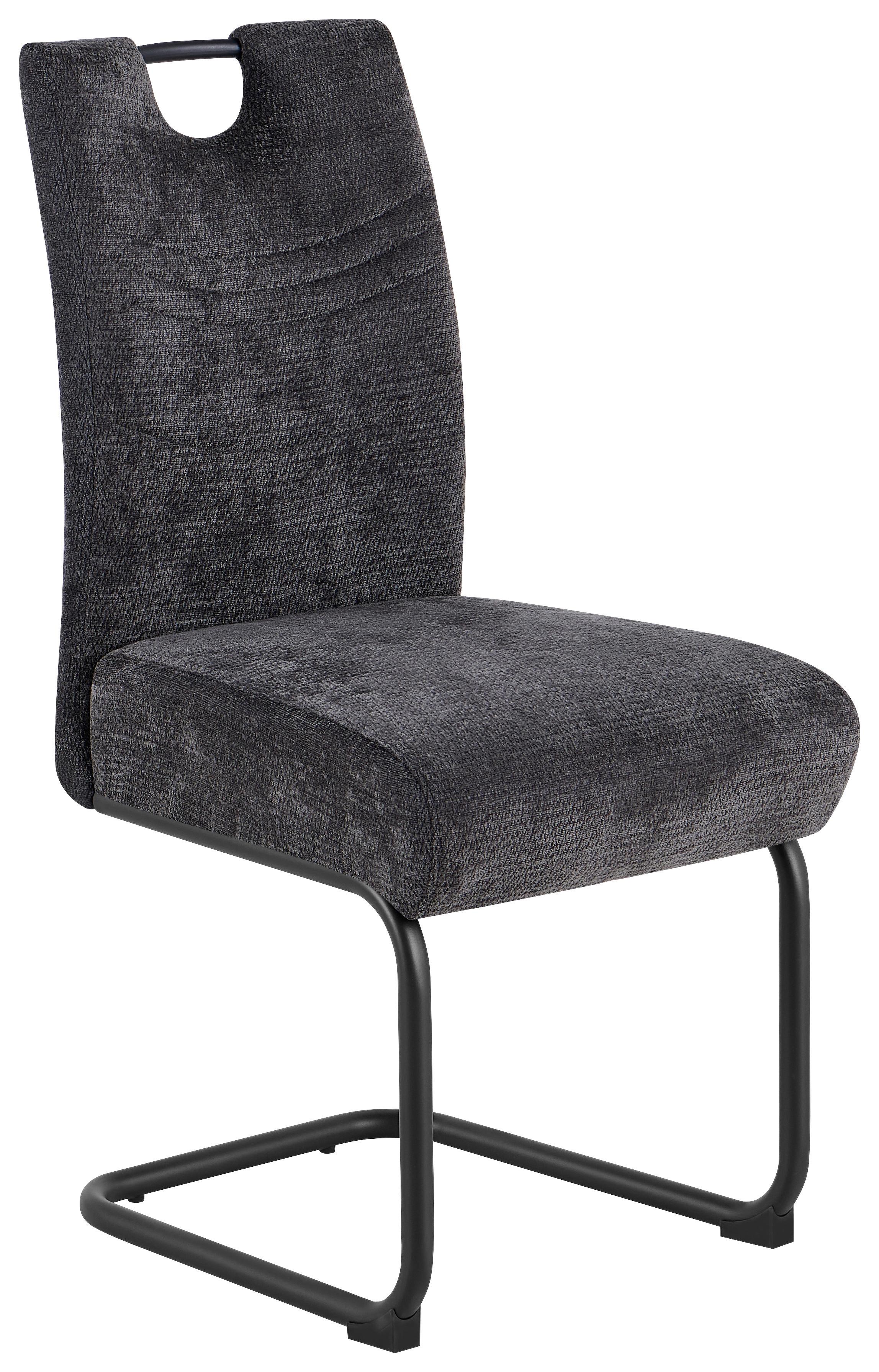 Stolica Pisa - crna/antracit, Osnovno, metal (43/95/60cm) - Mömax