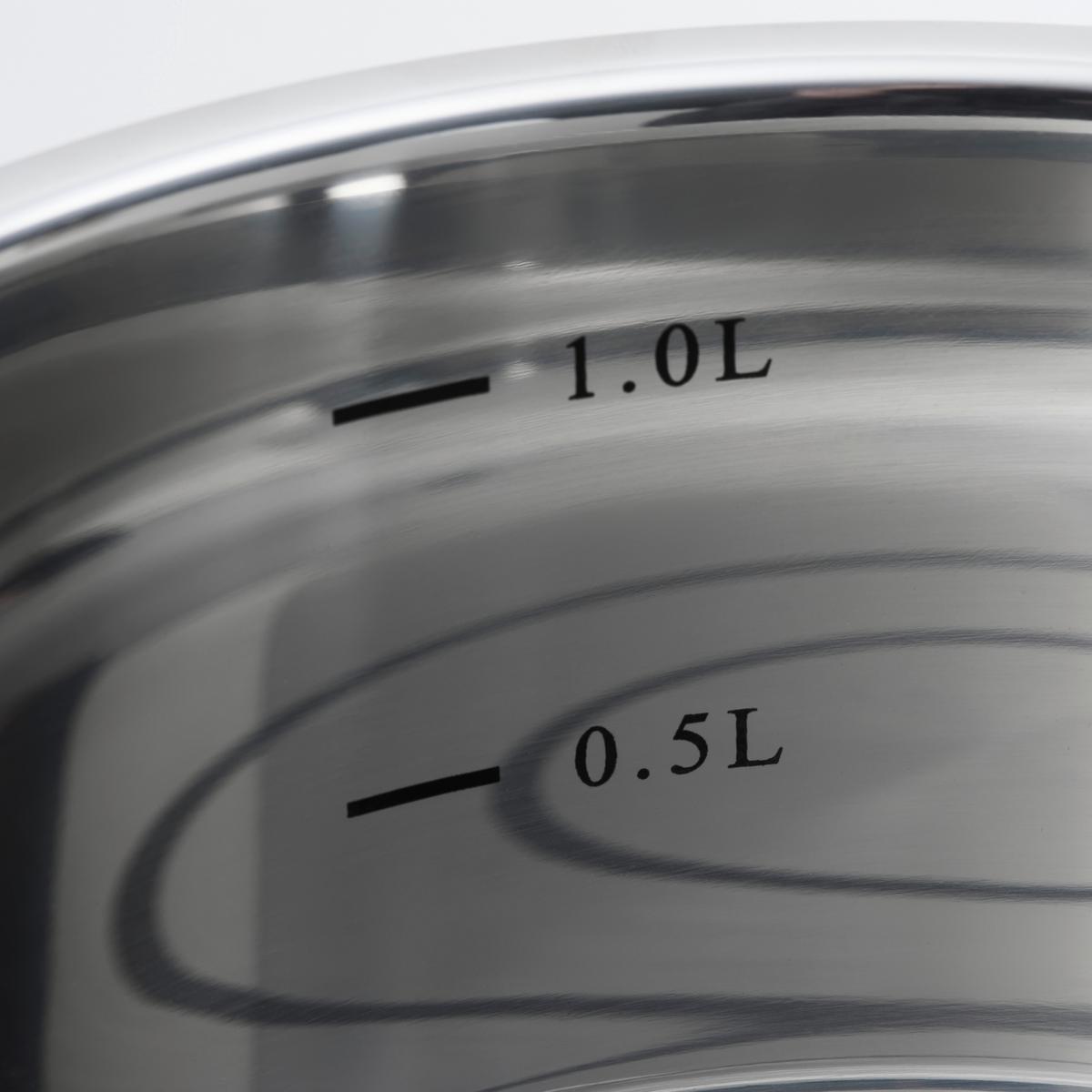 Set Loncev Elian, Nerjaveče Jeklo, 7-Delni - barve nerjavečega jekla/prozorno, Moderno, kovina/steklo - ELO