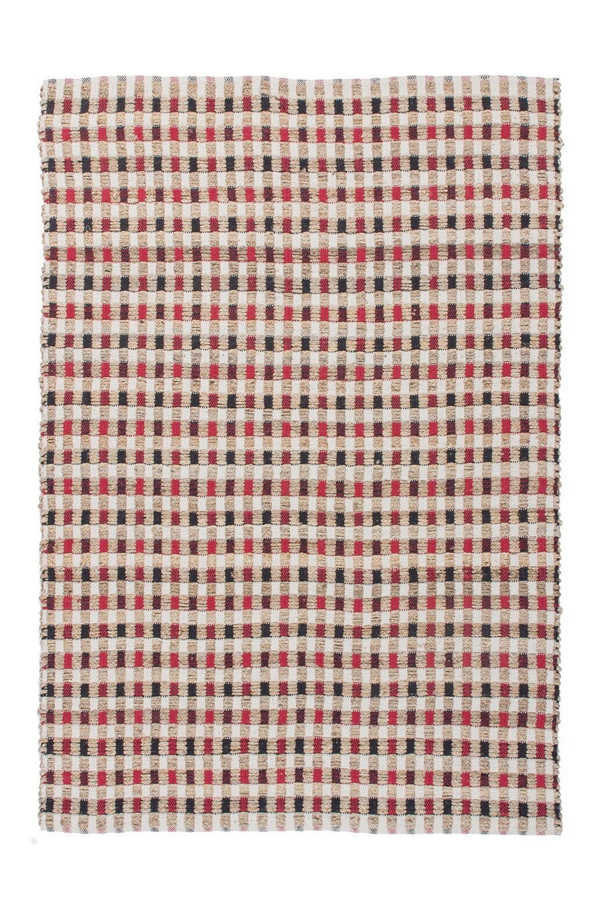 Vintage-teppich Chess 110 Natur / Creme 80x150 - Creme/Naturfarben, Basics, Textil (80/150cm) - Kayoom