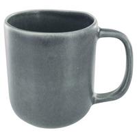 Kaffeebecher Gourmet ca. 300ml - Graphitfarben, Modern, Keramik (12/8/10,5cm) - Premium Living