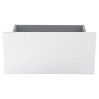 Schublade Unit in Weiss - Weiss Hochglanz, Modern, Holzwerkstoff (45,3/21,9/36,6cm) - Based