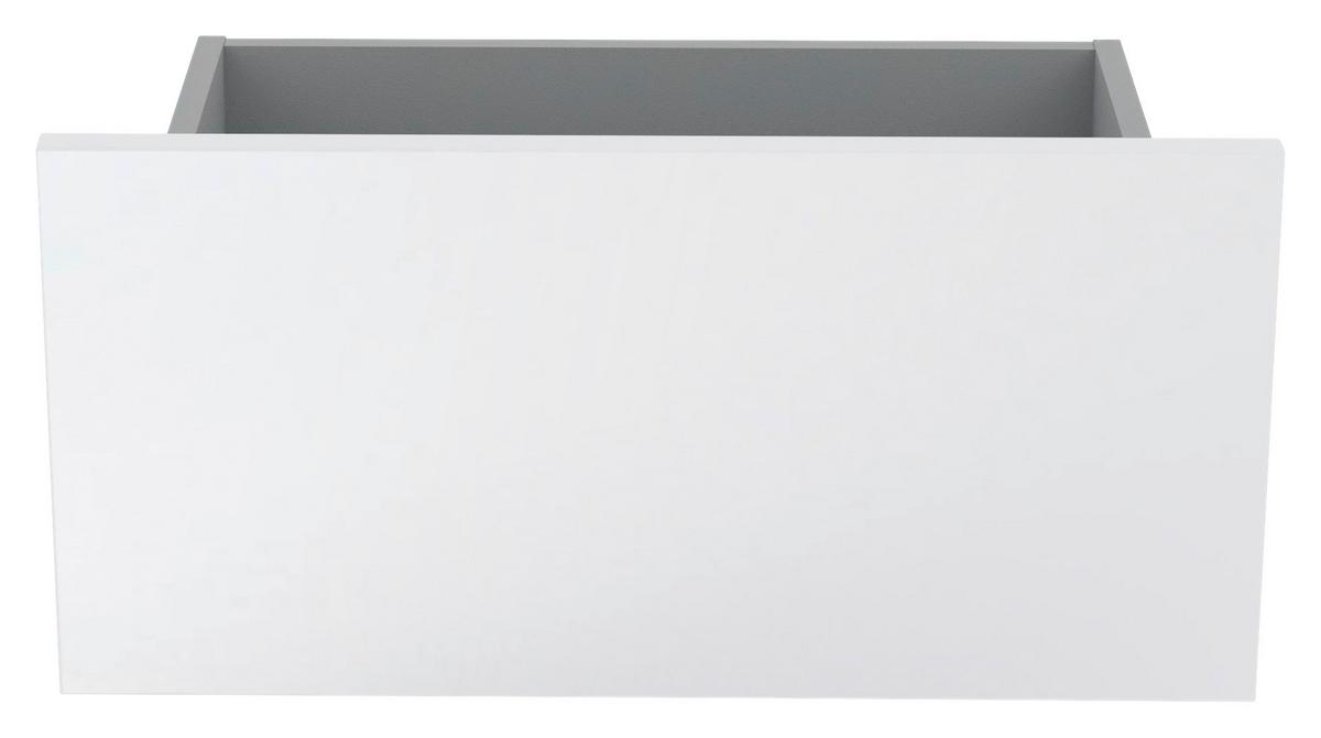 Schublade Unit in Weiss - Weiss Hochglanz, Modern, Holzwerkstoff (45,3/21,9/36,6cm) - Based
