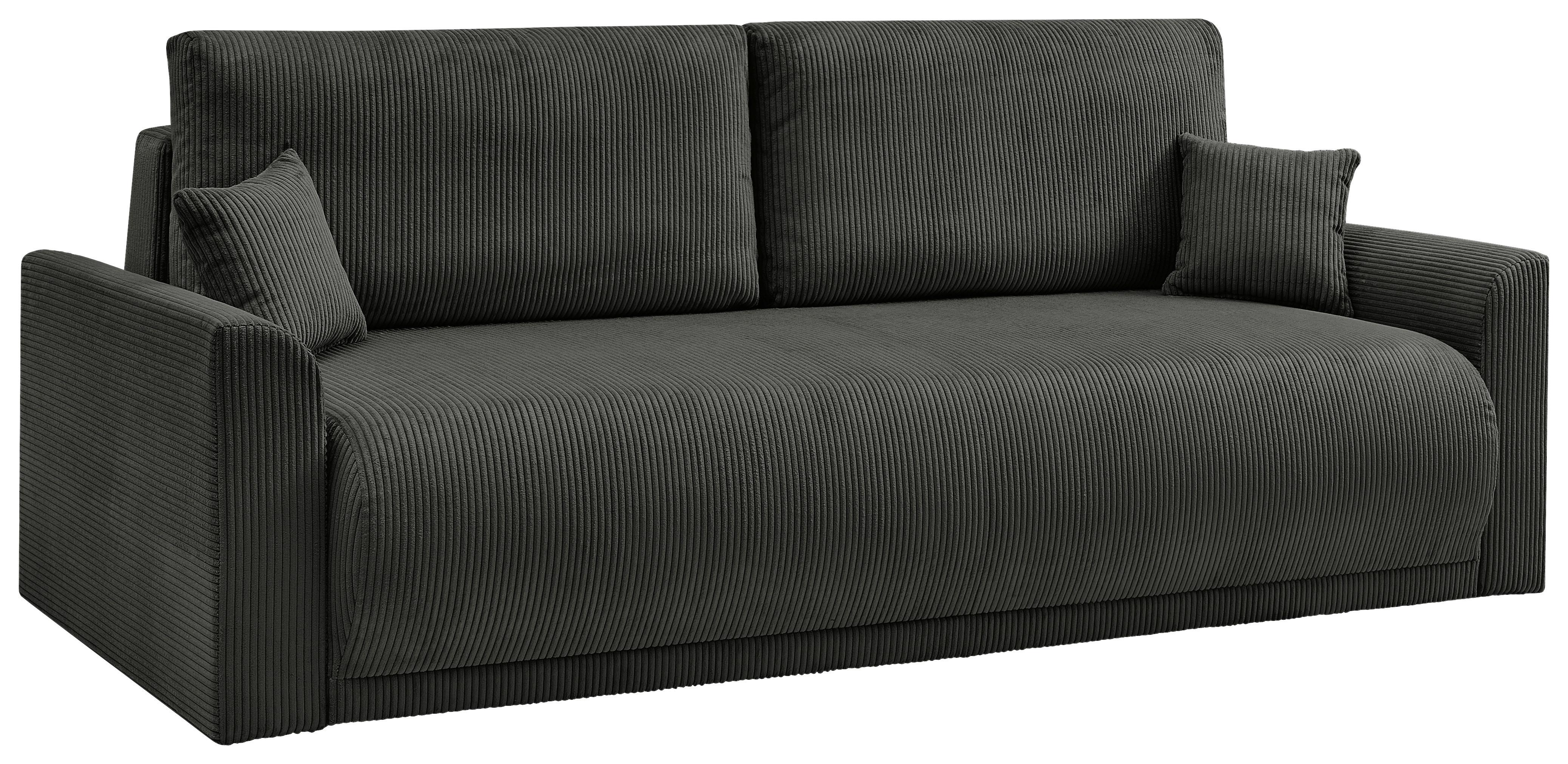 CANAPEA EXTENSIBILA KIM - negru, Modern, lemn (234/90/103cm) - Modern Living