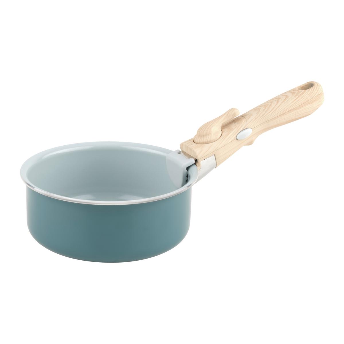 Cratiță Click&Cook, cca.16cm - verde, Konventionell, metal (16/7cm) - Mömax