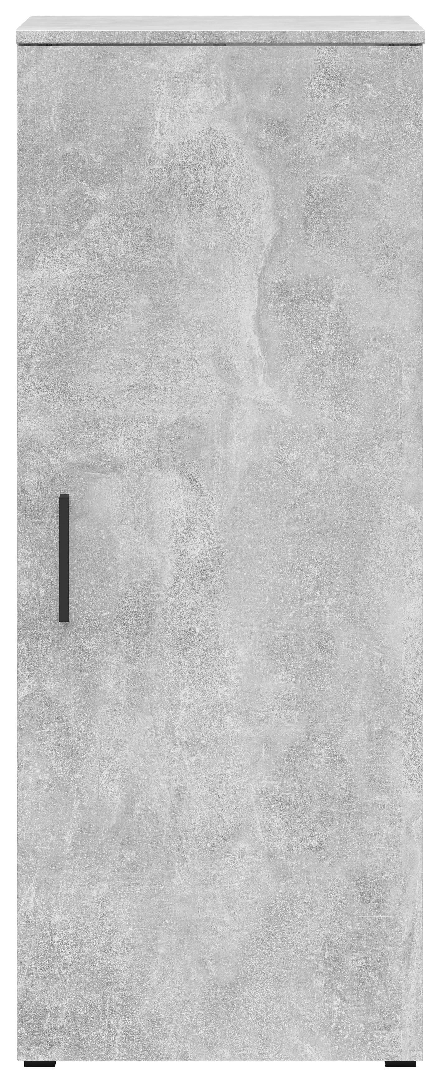 Kommode Multistauraum Grau - Anthrazit/Schwarz, Modern, Holzwerkstoff/Kunststoff (45cm) - Premium Living