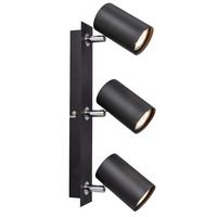 LAMPA REFLEKTOROWA ROCKET *SBX* - czarny, Basics, metal (40/7/15cm) - Novel