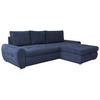 Coltar extensibil SOLAR - alb/albastru închis, Design, textil (277/175cm) - Modern Living