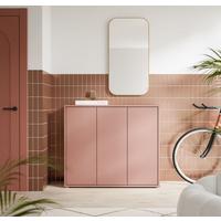 Ormarić Za Cipele Alice - siva/terakota, Moderno, drvni materijal/plastika (109,2/99,1/34,9cm) - Modern Living