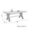 MATBORD INDUSTRIAL - svart/naturfärgad, Lifestyle, metall/trä (200/90/76cm) - Premium Living