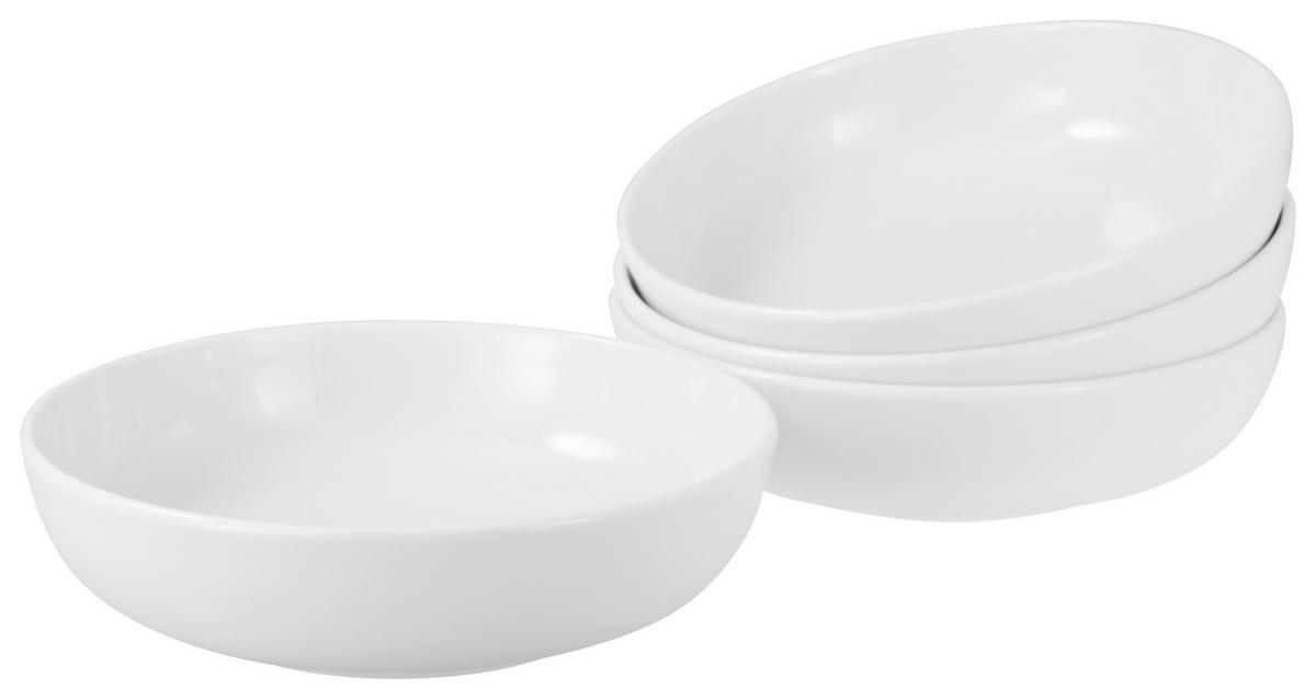 Set Posod All Round, 4-Delni - bela, Design, keramika (21cm) - Creatable