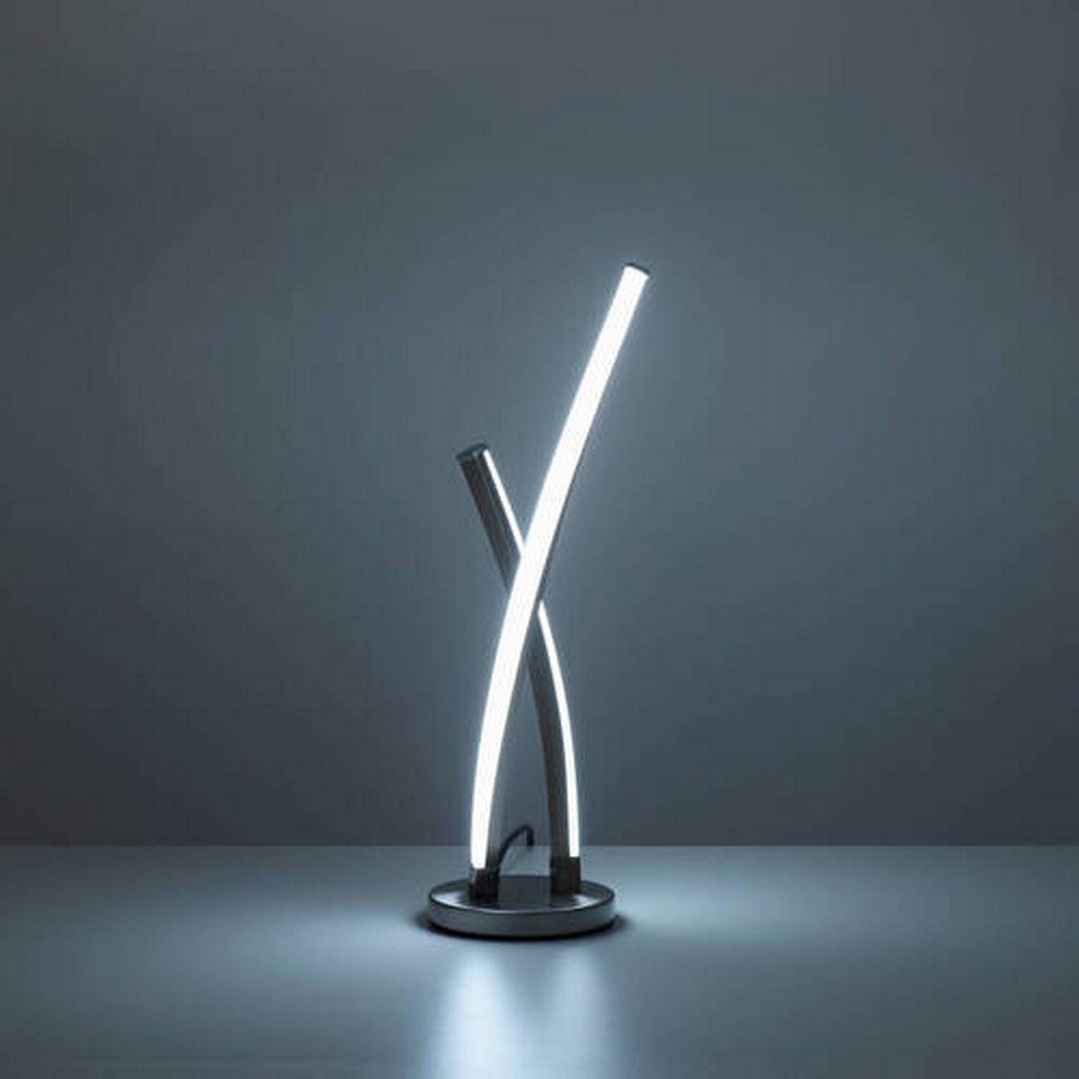 LED-Tischleuchte Lolasmart-Swing max. 11 Watt - Design, Kunststoff/Metall (13/13/48,5cm)