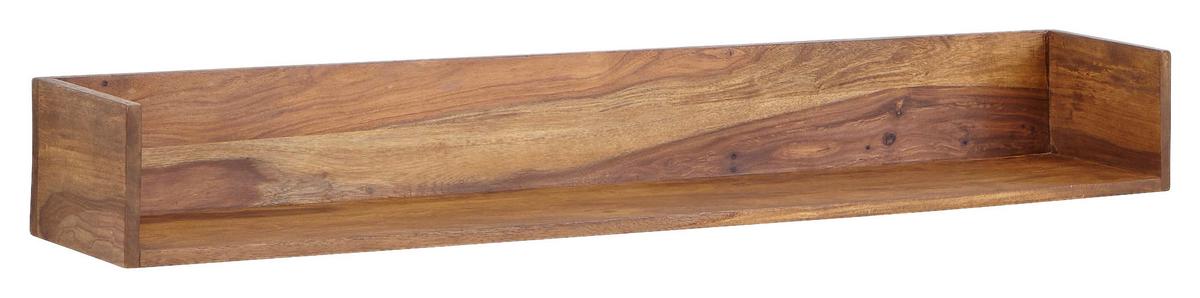 Stenski Regal Wohnling - barve indijskega rožnega lesa, Moderno, les (120/15/20cm) - MID.YOU