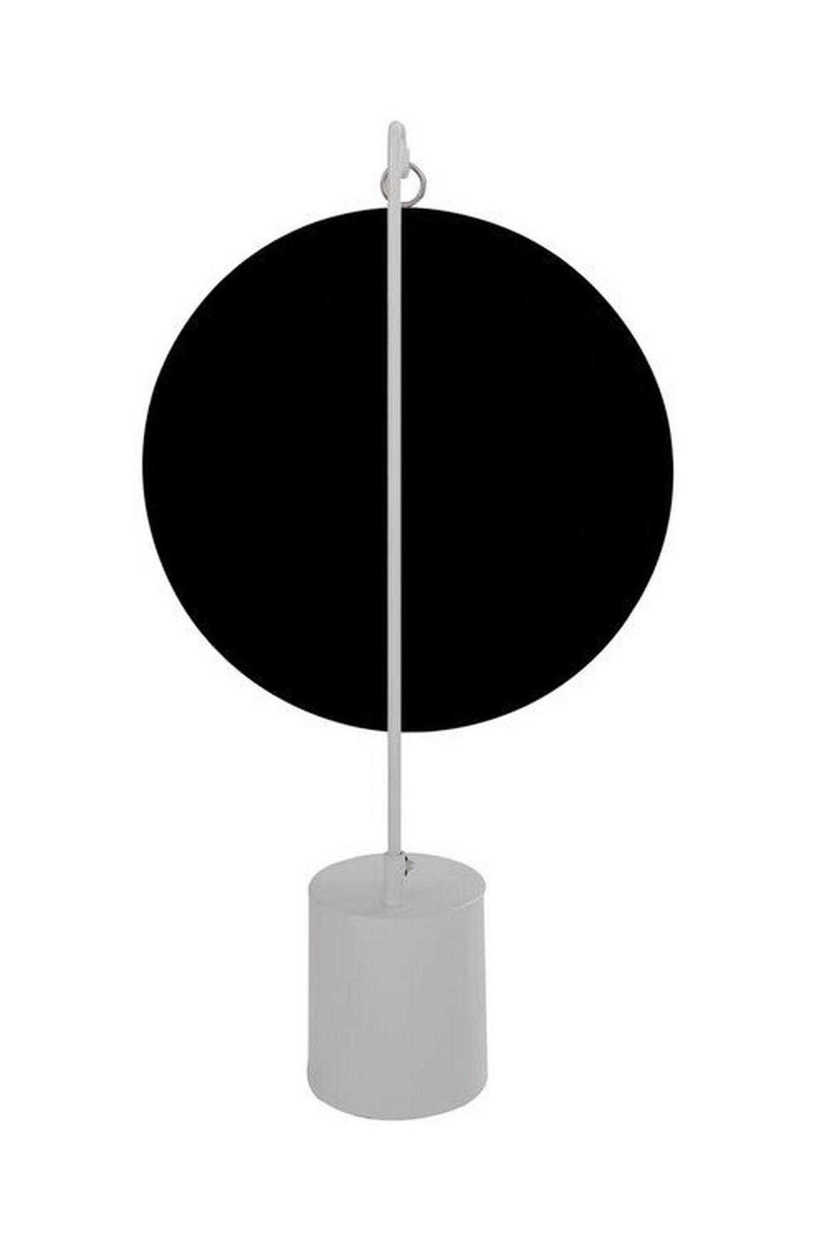 SCHMINKSPIEGEL EVFKD-WHT-SIV - Weiss/Silberfarben, Lifestyle, Glas/Metall (41/75/14cm) - Kayoom