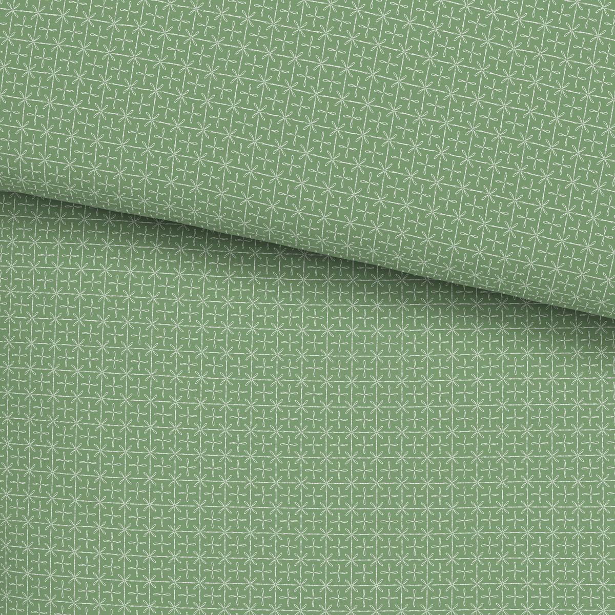Posteljnina Laura - zelena, Konvencionalno, tekstil (140/200cm) - Modern Living