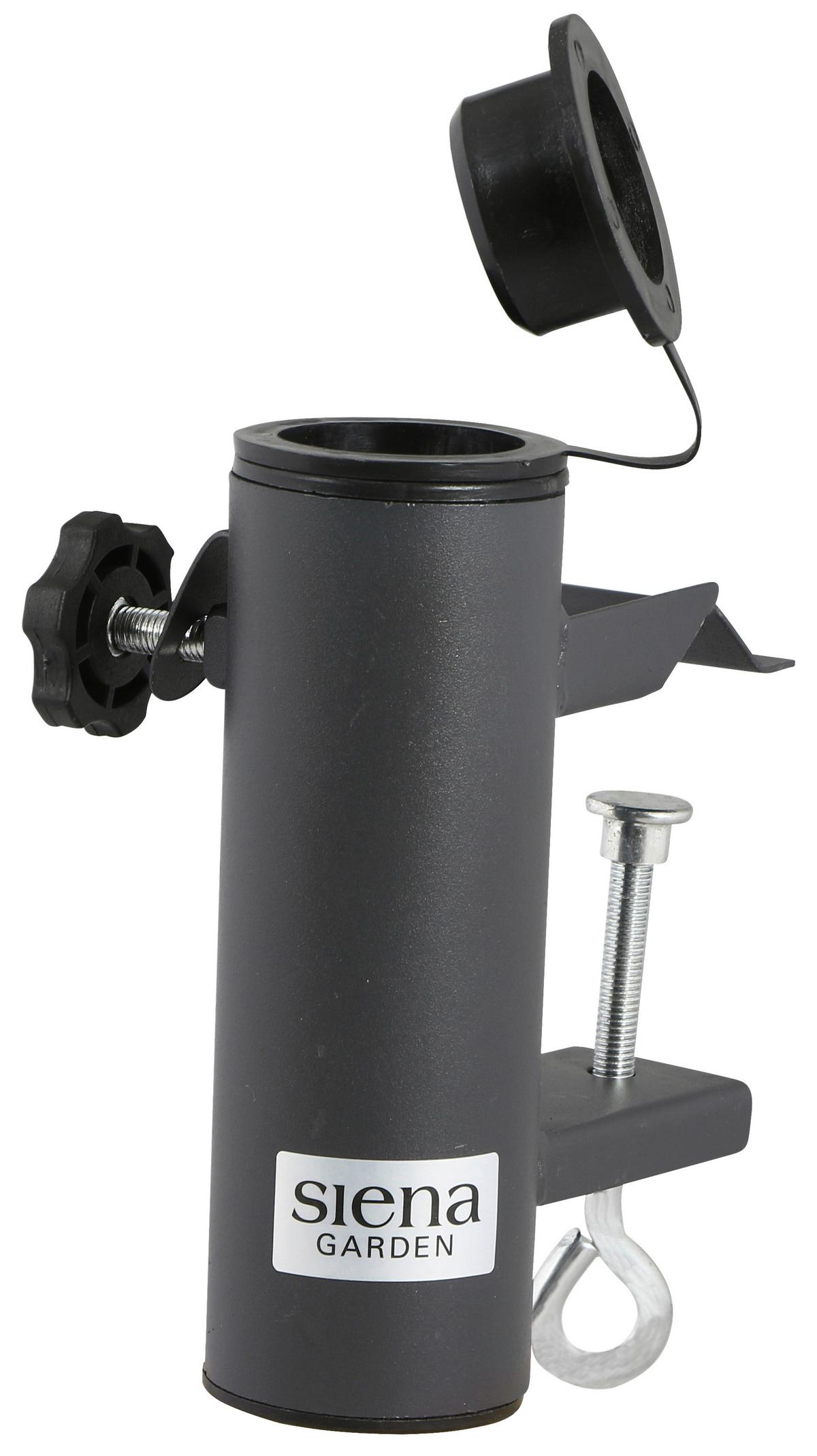 Schirmständer Metall für DM 3,2-4,8cm - Anthrazit, KONVENTIONELL, Metall - Siena Garden