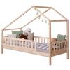 Hausbett Lou ca. 90x200 cm Holz - Naturfarben, MODERN, Holz (90mm) - MID.YOU