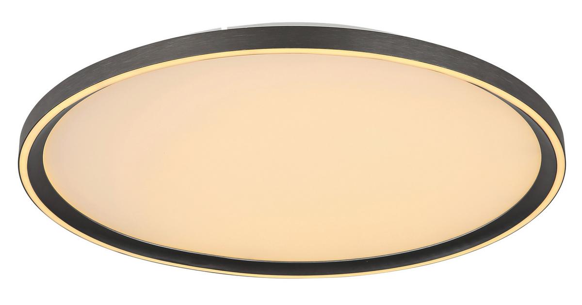 Led Mennyezeti Lámpa 48802-48 - opál, Basics, műanyag/fém (50/5,5cm) - Globo