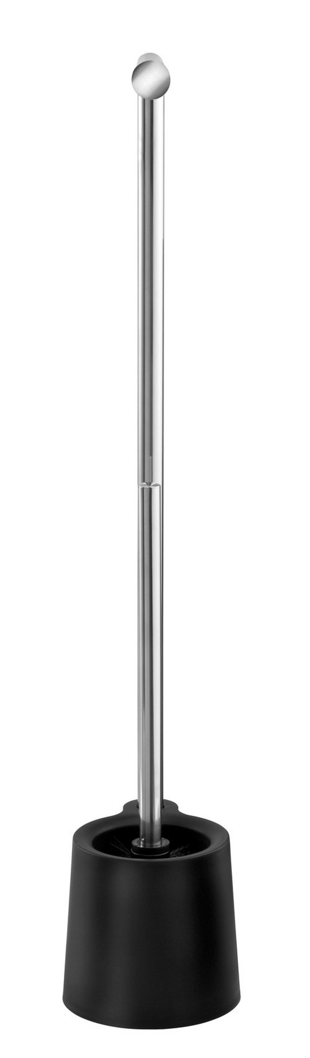 Garnitura Toaletne Četke Avola - srebrne boje/crna, Konvencionalno, metal/plastika (13/70/16cm) - Wenko