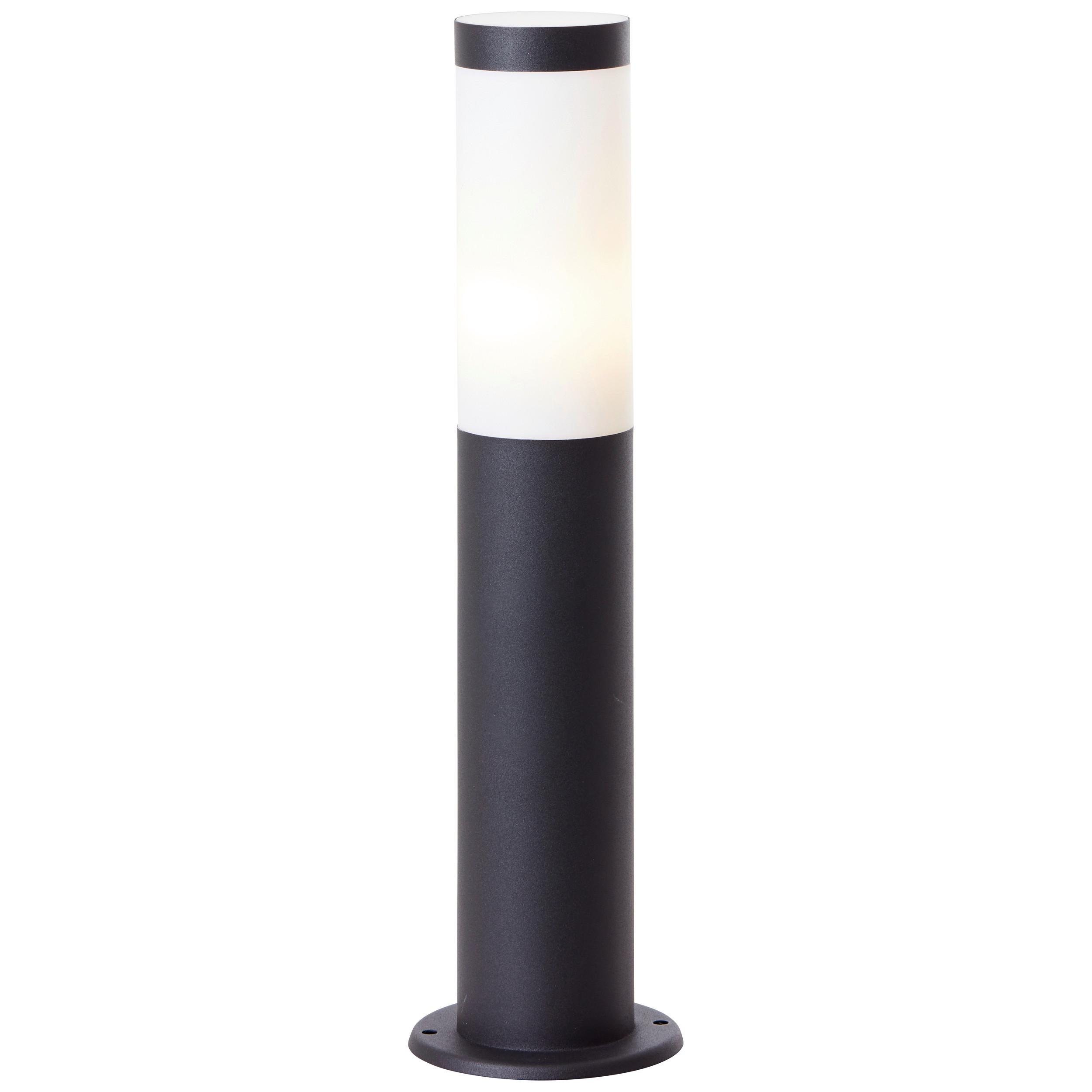 Sockelleuchte Dody Schwarz max. 20 Watt - Schwarz, KONVENTIONELL, Kunststoff/Metall (12/45cm) - Brilliant
