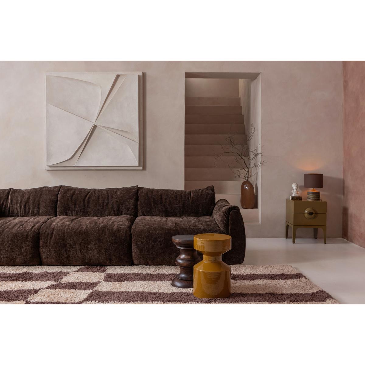 Kommode Merge Honig B: 44cm - Honig, Design, Holz/Metall (44/57/45cm) - Livetastic