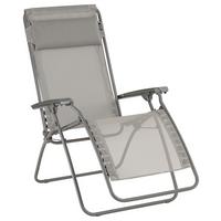 OGRODOWY FOTEL RELAKSACYJNY R CLIP - kolor bagienny, Basics, tworzywo sztuczne/metal (67/114/88cm) - Lafuma Mobilier