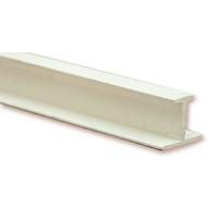 T-sín 250cm - fehér, műanyag (250cm)