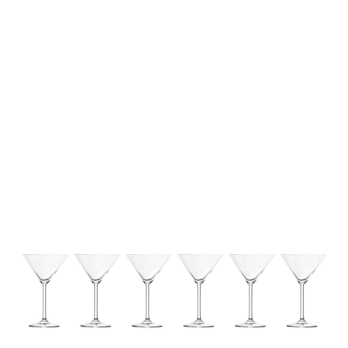 KOMPLET SZKŁA STOŁOWEGO 063320 - przejrzysty, Basics, szkło - Leonardo