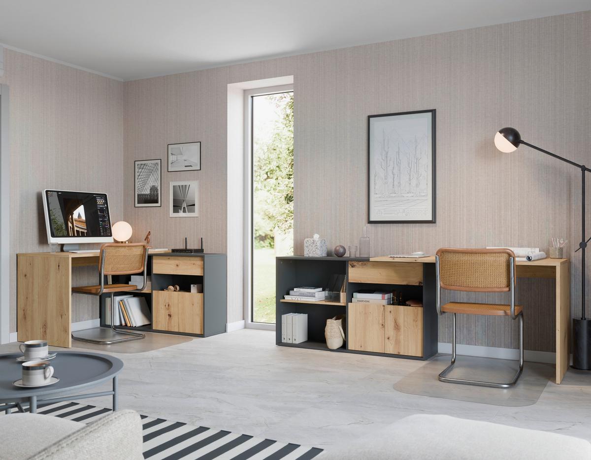 Radni Stol Corner 1 - Moderno (127,5/75/125cm) - Modern Living