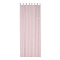 Schlaufenvorhang Ida Rosa ca. 135x245cm - Rosa, KONVENTIONELL, Textil (135/245cm) - Based