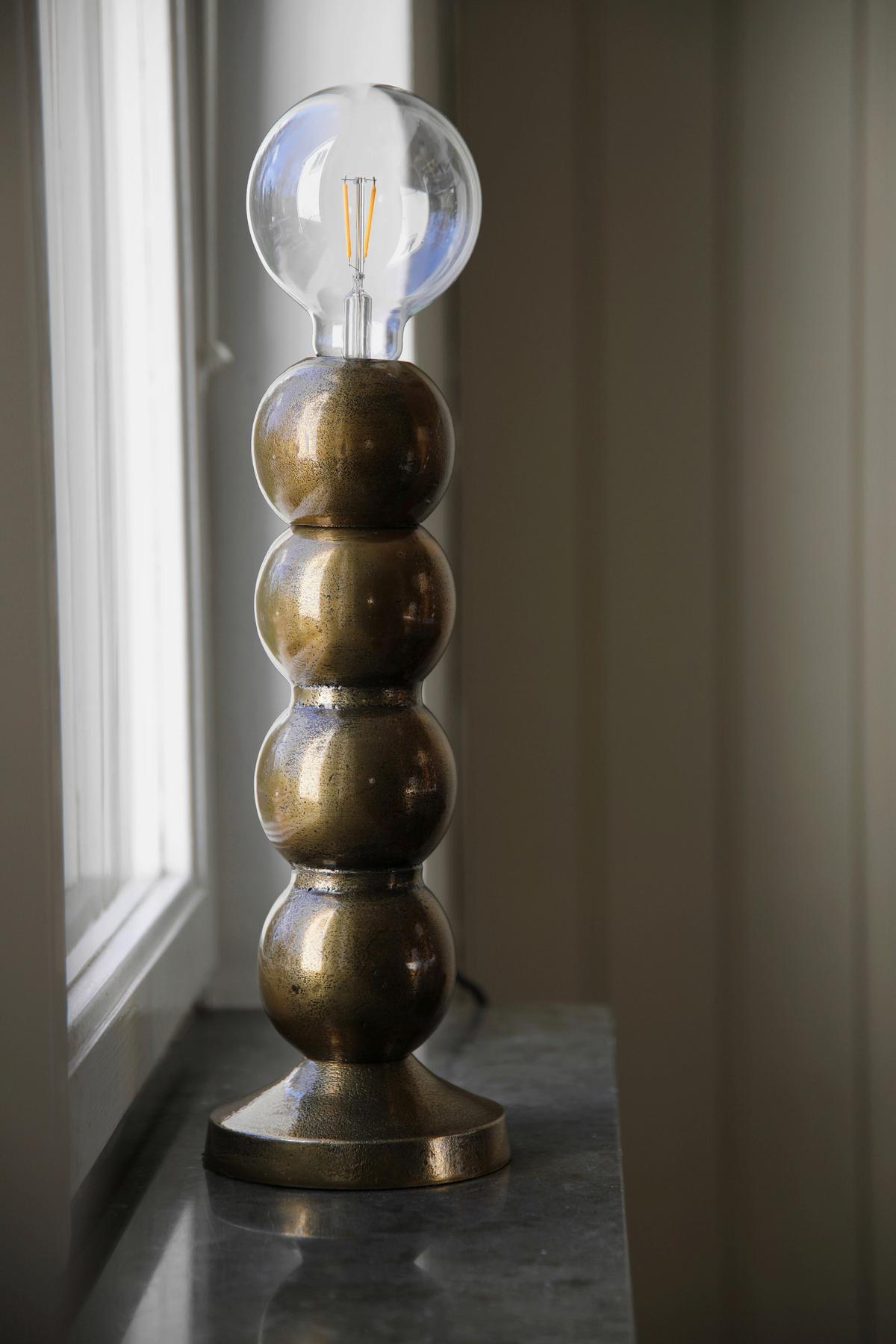 Tischleuchte Gong max. 40 Watt - Goldfarben, Basics (12.5/12.5/33cm) - Markslöjd