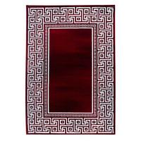 Flachwebeteppich Parma Rot ca. 240x340cm - Rot, Design, Textil (240/340cm) - Novel