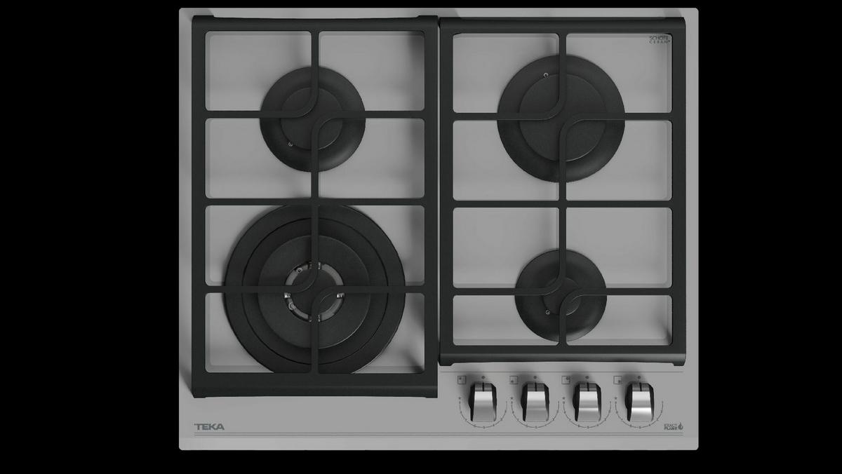 Plită pe gaz TEKA GZC 64320 SM STEAM GREY - Modern (60/5/60cm) - Teka