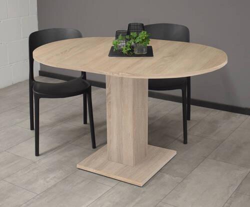 Ausziehtisch Tap in Sonoma Eiche - Sonoma Eiche, Basics, Holzwerkstoff (110-150/90/76cm) - Mömax