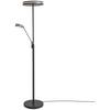 LED-Stehleuchte Franklin Anthrazit max. 35 Watt - Anthrazit, Design, Metall (35,2/181cm) - Trio Leuchten