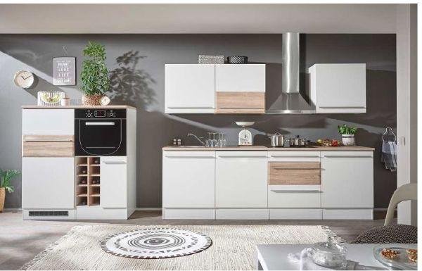 Kuhinjski Blok Welcome Big - bela, Moderno, leseni material (240/205/60cm) - Modern Living
