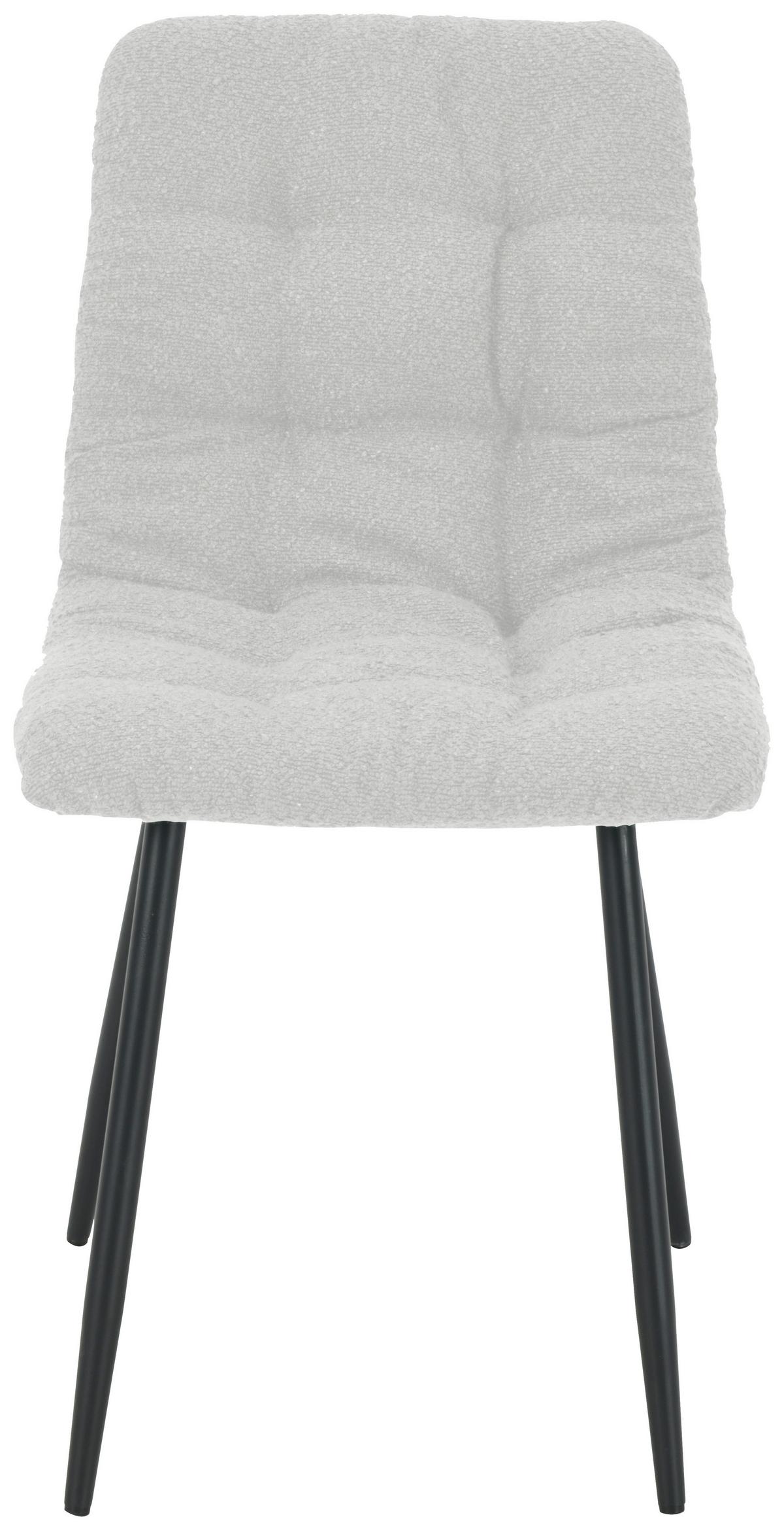 Scaun NINO - gri deschis/negru, Modern, lemn/metal (45/88/54,5cm) - Based