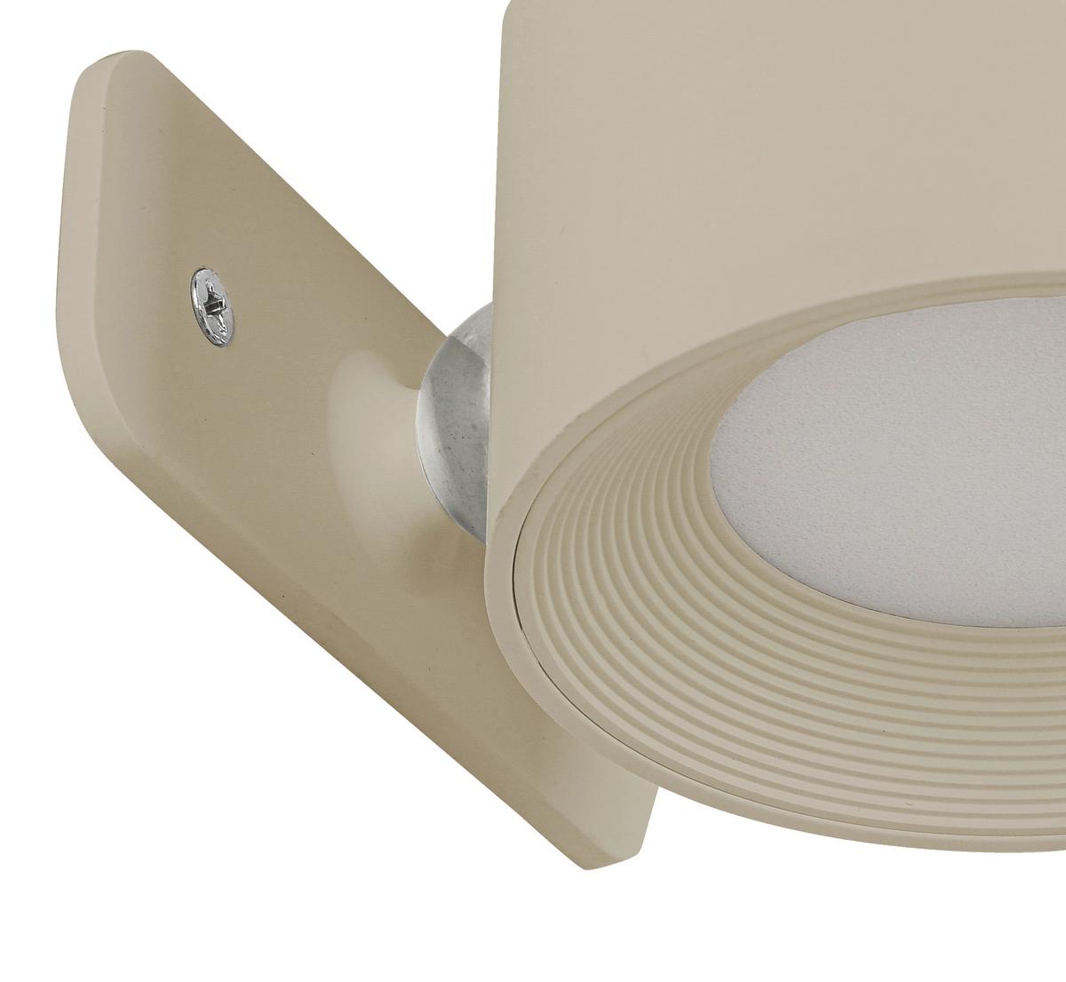 KINKIET AKUMULATOROWY SPOT - kolor piaskowy, Basics, tworzywo sztuczne/metal (9,2/8/4,5cm) - Novel