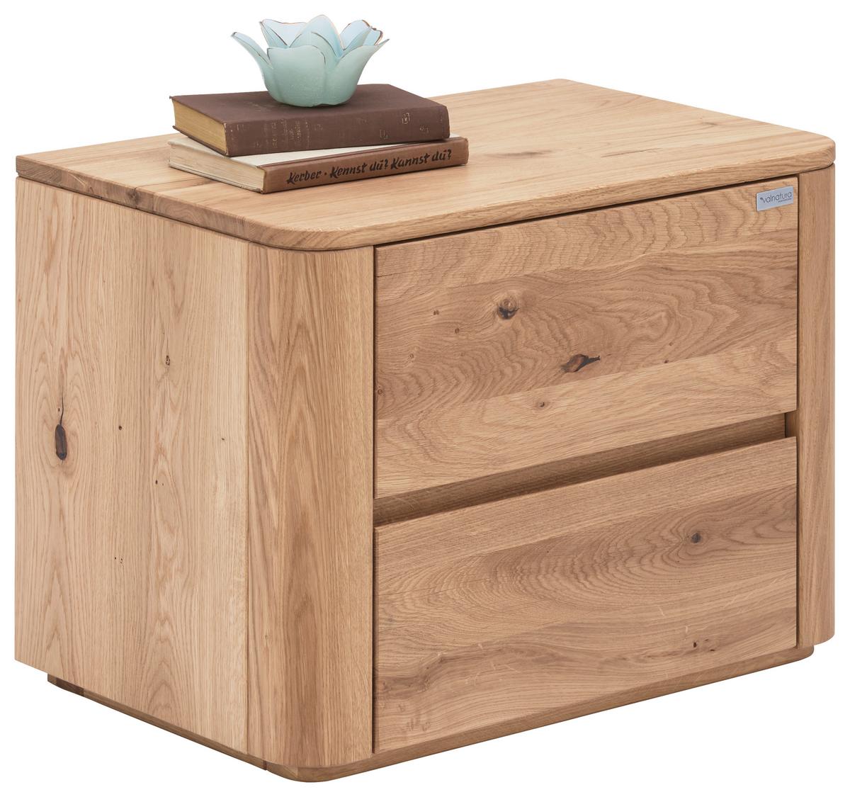 SZAFKA NOCNA SILENE - kolor dębowy, Konventionell, drewno (60/45/38cm) - Valnatura