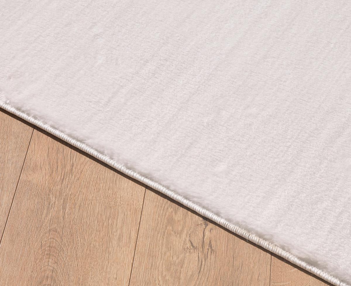 Hochflorteppich Catwalk Creme ca. 120x160cm - Creme, Basics, Textil (120/160cm) - Novel