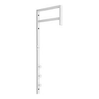 Garderobenpaneel Trento Clothes Rack Weiß - Weiß, Design, Metall (3/82/30cm)