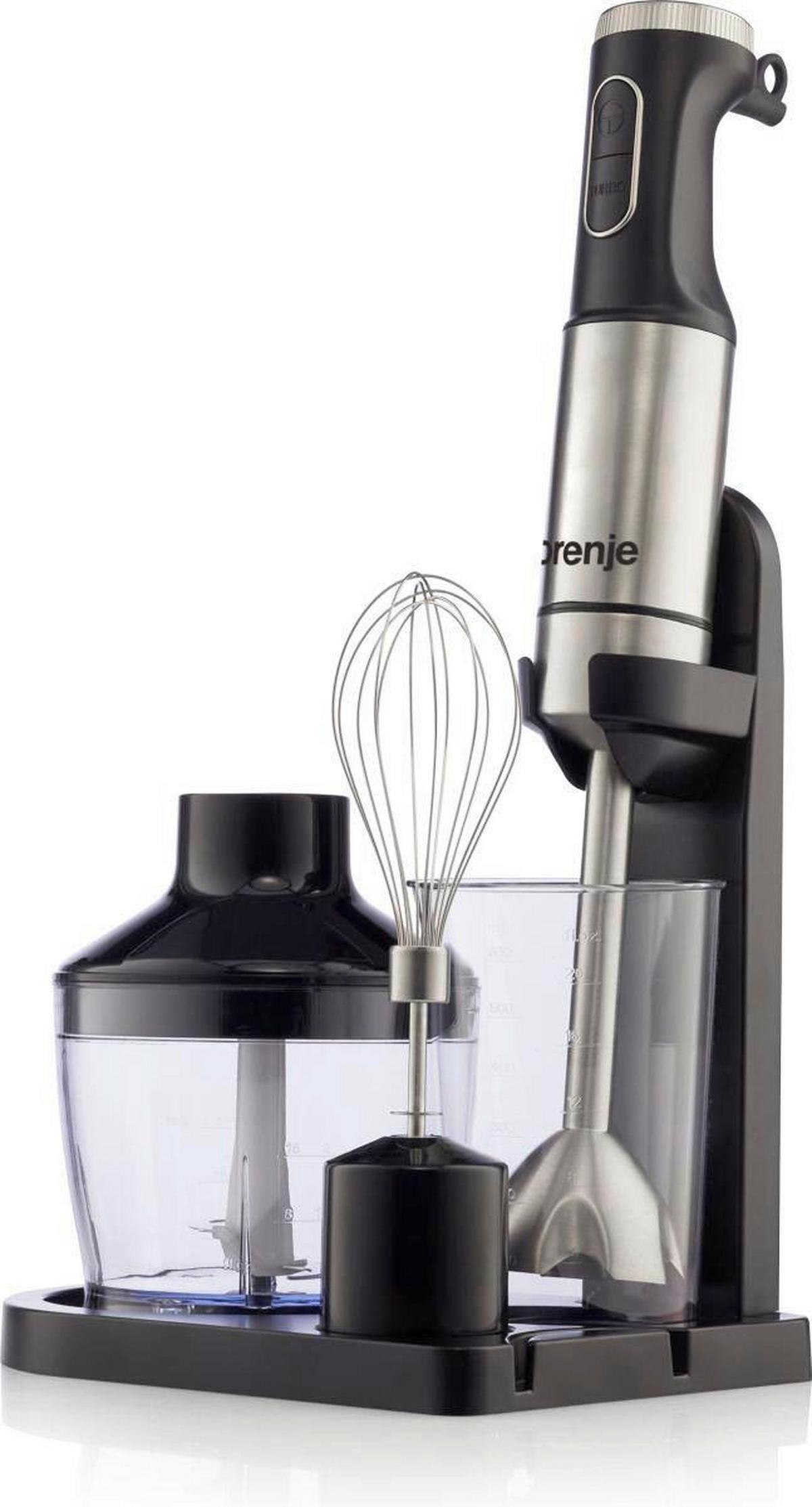 Stabmixer-Set Hbx1000eb - Edelstahlfarben, Trend (6,8/40,7/8,2cm) - Gorenje