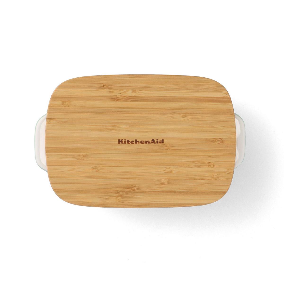 FORMA DO ZAPIEKANIA STONEWARE - jasnozielony/biały, Basics, materiały naturalne/ceramika (15cm) - Kitchenaid