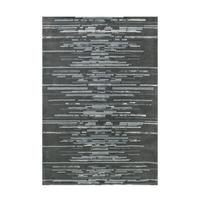 FLACHWEBETEPPICH SATIN 8059 ANTHRAZIT 170 X 240 - Anthrazit, Design, Textil (170/240cm) - Kayoom