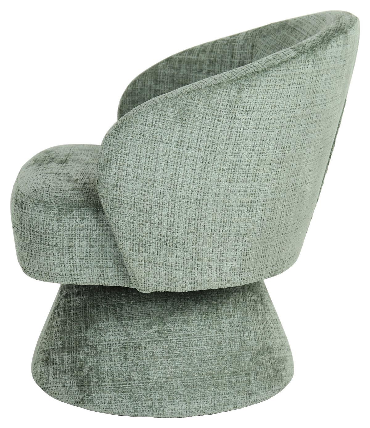 SCAUN ROTATIV MAJA -TREND- - verde deschis, Modern, lemn/metal (68cm) - Mömax